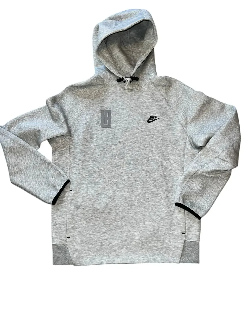 Nike Tech Gray pullover hoodie sweatshirt LA Los Angeles size men's large NEW